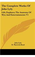 Complete Works Of John Lyly