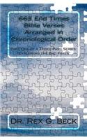 663 End Times Bible Verses Arranged in Chronological Order