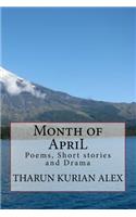 Month of ApriL