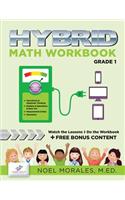 Hybrid Math Workbook Grade 1