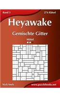 Heyawake Gemischte Gitter - Mittel - Band 3 - 276 Ratsel