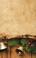 Parchment & Bells Notebook: 150 Page Holiday Notebook Journal