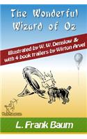 The Wonderful Wizard of Oz (with 4 Book Trailers)