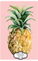 Notebook: Pineapple: Journal Dot-Grid, Graph, Lined, Blank No Lined, Small Pocket Notebook Journal Diary, 120 pages, 5.5" x 8.5" (Blank Notebook Journal)