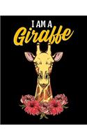 I Am A Giraffe: I'm A Giraffe Cute Baby Giraffe Adorable Animal 2020-2021 Weekly Planner & Gratitude Journal (110 Pages, 8" x 10") Blank Sections For Writing Daily 