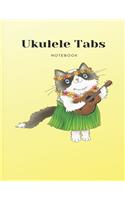 Ukulele Tablature Notebook