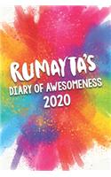 Rumayta's Diary of Awesomeness 2020