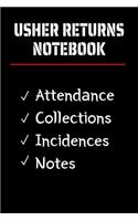 Usher Returns Notebook
