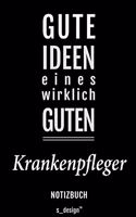 Notizbuch für Krankenpfleger: Originelle Geschenk-Idee [120 Seiten liniertes blanko Papier]