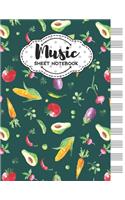 Music Sheet Notebook