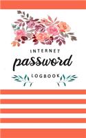 Internet Password Log Book
