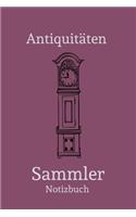 Antiquitäten Sammler Notizbuch
