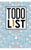 To Do List: Checklist Daily, To Do Chart, Daily To Do Checklist, To Do List Notes, Agenda Notepad For Men, Women, Students & Kids, Cute Unicorns Cover(75 To Do List Notebook)