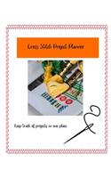 Cross Stitch Project Planner