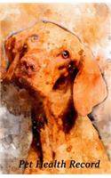 Pet Health Record