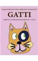 Libro da colorare per bambini di 4-5 anni (Gatti): (Libro Da Colorare Per Bambini Di 4-5 Anni)