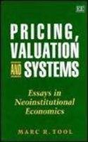 PRICING, VALUATION AND SYSTEMS