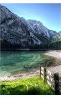 A Beautiful Mountain Lake in Summer Adventure Journal: 150 Page Lined Notebook/Diary