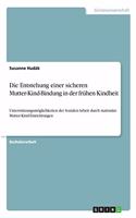 Die Entstehung einer sicheren Mutter-Kind-Bindung in der frühen Kindheit: Unterstützungsmöglichkeiten der Sozialen Arbeit durch stationäre Mutter-Kind-Einrichtungen