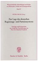 Zur Lage Des Deutschen Regierungs- Und Parteiensystems