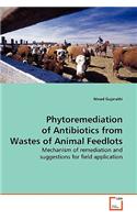 Phytoremediation of Antibiotics from Wastes of Animal Feedlots