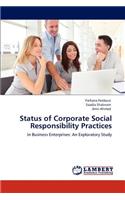 Status of Corporate Social Responsibility Practices