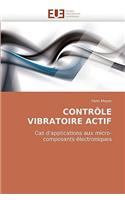 Contrôle vibratoire actif