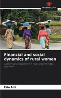 Financial and social dynamics of rural women