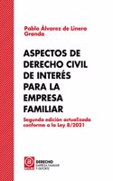 Aspectos civiles de interes para la empresa familiar: Segunda edicion actualizada conforme a la Ley 8/2021