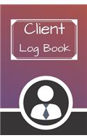 Client Log Book: Hairstylist Client Data Organizer Log Book with A - Z Alphabetical Tabs - Personal Client Record Book Customer Information - ... Salons, Nail, Hair 