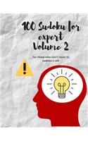 100 Sudoku for expert Volume 2