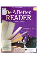 Globe Fearon Be a Better Reader Level a Annotated Teacher Edition 2003c