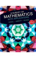 Survey of Mathematics with Applications Plus Mylab Math Student Access Card -- Access Code Card Package