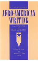 Afro-American Writing: An Anthology of Prose and Poetry