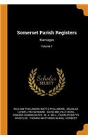 Somerset Parish Registers