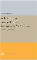 History of Anglo-Latin Literature, 597-740