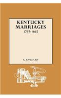 Kentucky Marriages, 1797-1865