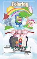 Coloring gratitude journal for kids
