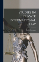 Studies In Private International Law
