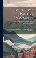 Schelling's Positive Philosophie