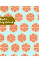 Grapefruit Dot Grid Notebook