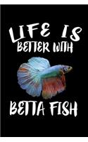 Life Is Better With Betta Fish: Animal Nature Collection