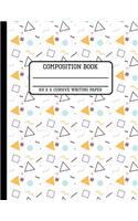 Composition Book Cursive Writing Paper