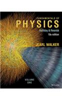 Fundamentals of Physics, Volume 1 (Chapters 1 - 20)
