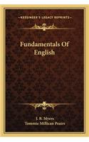 Fundamentals of English