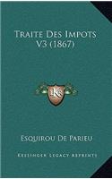 Traite Des Impots V3 (1867)