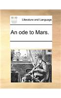 An Ode to Mars.
