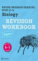 Pearson REVISE Edexcel GCSE (9-1) Biology Higher Revision Workbook