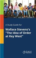 A Study Guide for Wallace Stevens's 