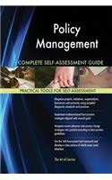Policy Management Complete Self-Assessment Guide